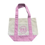 USC Trojans Pink Mini Canvas Boat Tote
